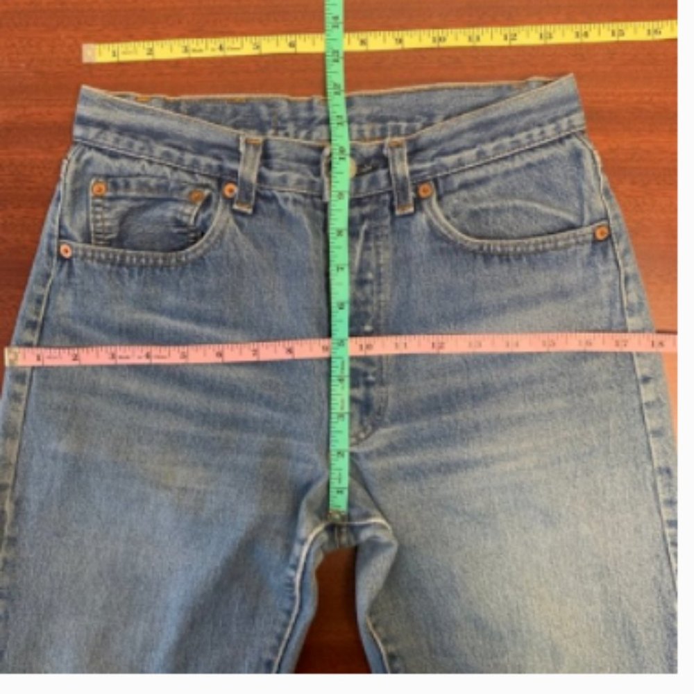Vtg 35-50 Yr Old 501 Levi's High Rise Made USA - Picture 2 of 9